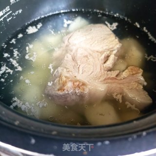 “清淡美食”梅花肉炖山药步骤9