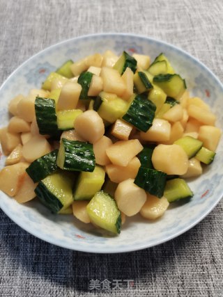 山药炒黄瓜步骤6