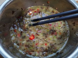 香椿煎蛋步骤7