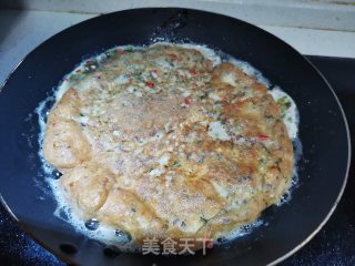 香椿煎蛋步骤9