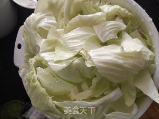 辣椒炒手撕包菜步骤3