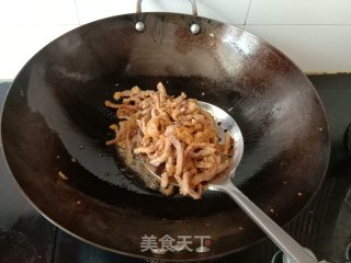 干煸肉丝步骤8