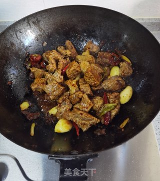 家常红烧牛肉步骤14