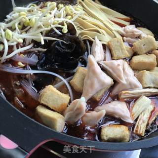 香辣牛肉时蔬炖锅步骤8