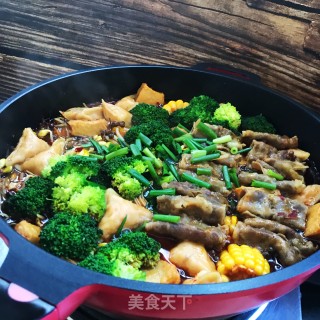 香辣牛肉时蔬炖锅步骤12