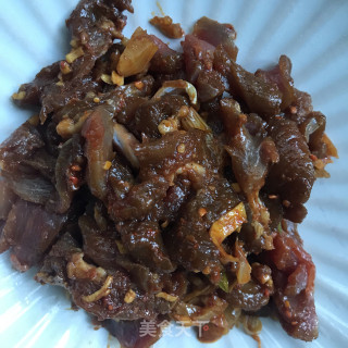 黄皮椒炒羊肉步骤2