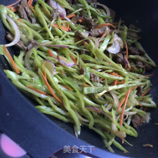 黄皮椒炒羊肉步骤7