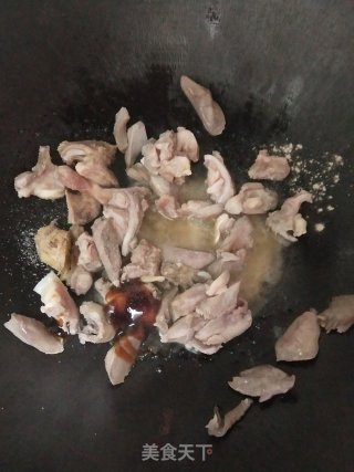猪舌炒丝瓜步骤7