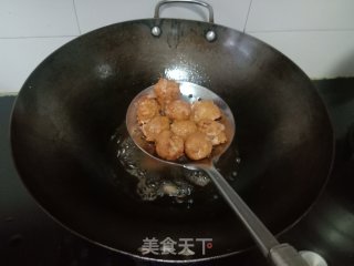 炸奥尔良洋葱肉丸步骤11