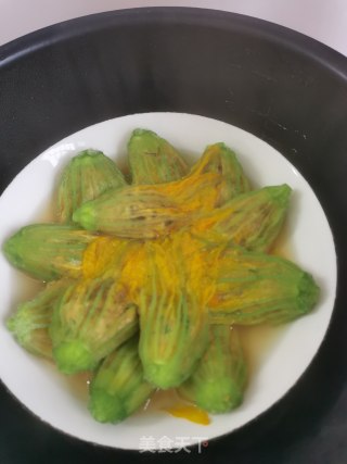 南瓜花酿步骤13