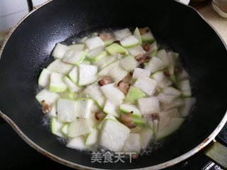 熏肉烧蒲瓜步骤5