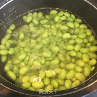 青椒毛豆烧鸡肉步骤3
