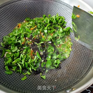 “清淡美食”木耳炒养心菜步骤19