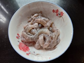 葱爆虾仁步骤4
