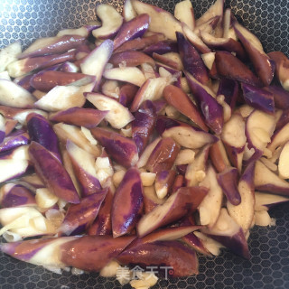 毛豆烧茄子步骤8