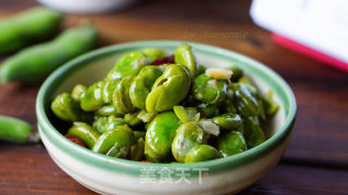 初夏必吃的葱油蚕豆 步骤9