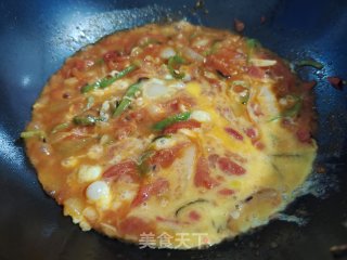 西红柿炒鸡蛋（配点绿色菜）步骤4