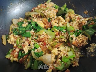西红柿炒鸡蛋（配点绿色菜）步骤5