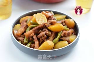 五花肉炖小土豆步骤11