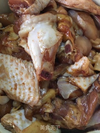 小鸡炖粉条步骤2