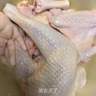 小鸡炖粉条步骤1