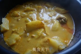 椰香咖喱鸡步骤8