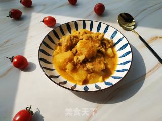 椰香咖喱鸡步骤9
