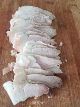 莴笋炒回锅肉步骤2