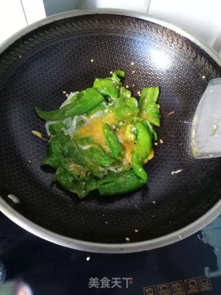 虎皮青椒鸡蛋步骤7