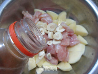 新奥尔良鸡胸肉烤土豆步骤5
