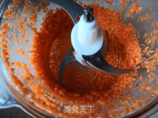 胡萝卜鸡肉饼步骤5