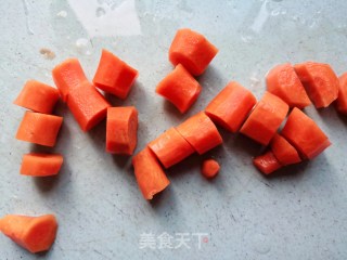 胡萝卜鸡肉饼步骤4