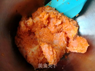 胡萝卜鸡肉饼步骤7