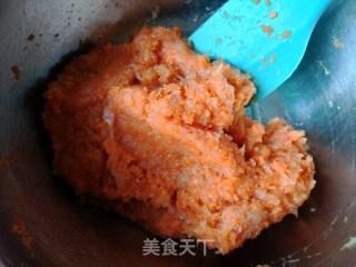 胡萝卜鸡肉饼步骤9