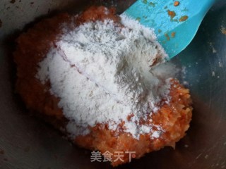 胡萝卜鸡肉饼步骤10