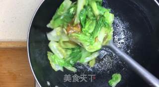 超简单蚝油生菜，健康清甜，刮油又减肥，非常快手！步骤8