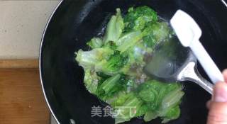 超简单蚝油生菜，健康清甜，刮油又减肥，非常快手！步骤7