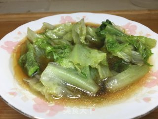 超简单蚝油生菜，健康清甜，刮油又减肥，非常快手！步骤10