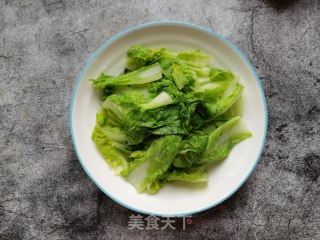 小白菜炒鹅蛋步骤3