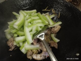 鸭肉节瓜步骤6