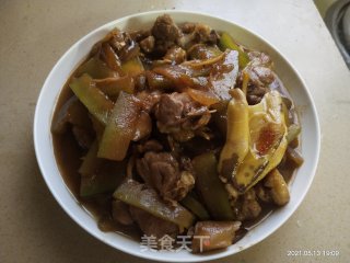 鸭肉节瓜步骤8