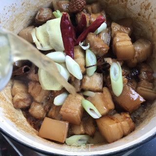啤酒炖红烧肉步骤7