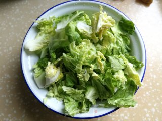 香菇炒包菜步骤3