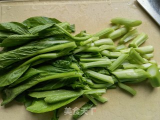 蒜蓉菜芯步骤2