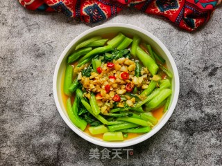 蒜蓉菜芯步骤11