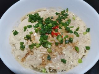 青皮豆蒸肉饼步骤8