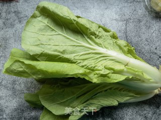 小白菜炒虾仁步骤4