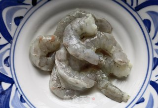 小白菜炒虾仁步骤3