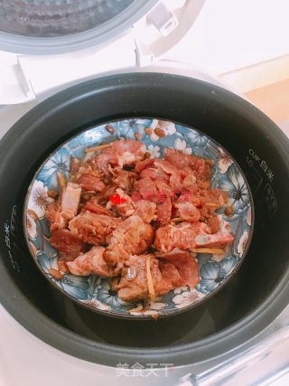 黄豆酱蒸猪肉排骨步骤6