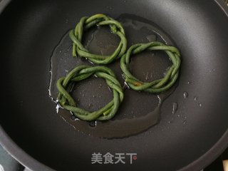 豆角煎酿鸡蛋步骤5